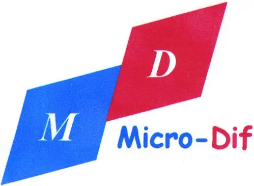 M D Micro-Dif est une marque déposée par MICRO DIF