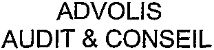 Advolis Audit & Conseil est une marque déposée par ADVOLIS