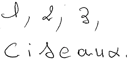 1, 2, 3, Ciseaux. est une marque déposée par 1  2  3 CISEAUX (BAMBINO)