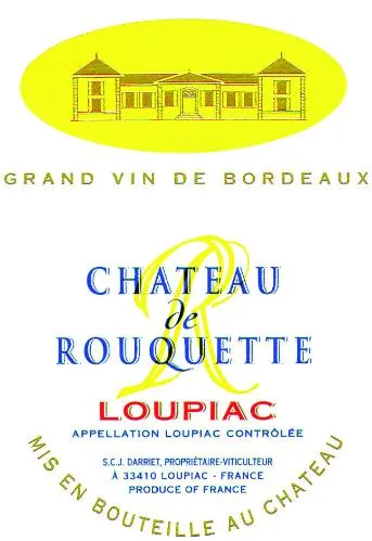 R Chateau De Rouquette est une marque déposée par SOCIETE CIVILE J. DARRIET