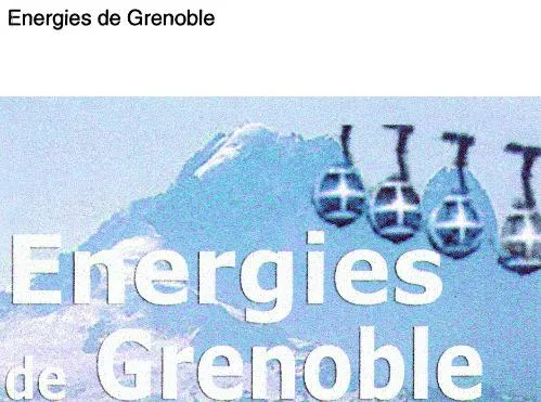 Energies De Grenoble est une marque déposée par GEG SOURCE D'ENERGIES