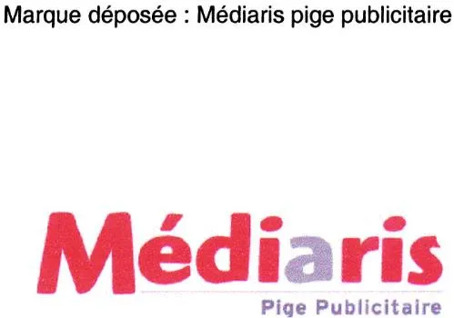 Mediaris Pige Publicitaire est une marque déposée par SYNTHESES