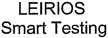 Leirios Smart Testing est une marque déposée par SMARTESTING (SMARTESTING)