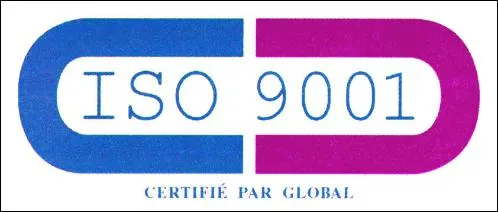 Iso 9001 Certifie Par Global est une marque déposée par GLOBAL CERTIFICATION (R)