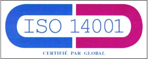 Iso 14001 Certifie Par Global est une marque déposée par GLOBAL CERTIFICATION (R)