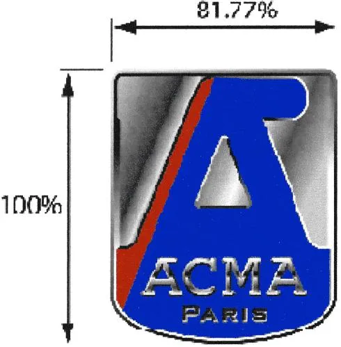 Acma Paris est une marque déposée par FANATIC DIFFUSION