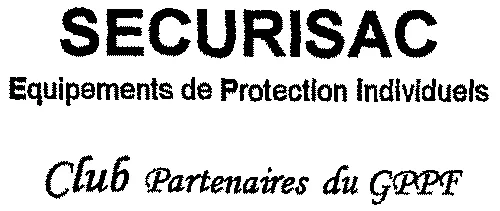 Securisac Equipements De Protection Individuels Club Partenaires Du Gppf est une marque déposée par GROUPEMENT DES ENTREPRENEURS SPECIALISES DANS LE TRAITEMENT ET L'EMBELLISSEMENT DES SURFACES (GESTES)