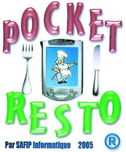 Pocket Resto Par Safip Informatique 2005 est une marque déposée par SCE ASSIST FORMATION INFORMAT PROVENCE (S A F I P)