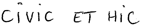 Civic Et Hic est une marque déposée par LEMME EDIT (L E M)