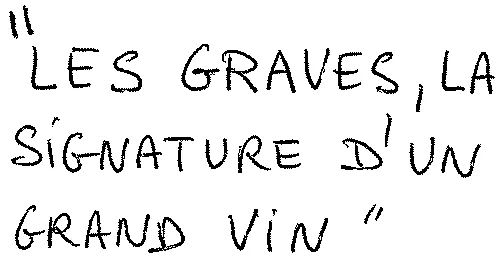“ Les Graves, La Signature D'un Grand Vin ” est une marque déposée par VIGNOBLES DUGOUA