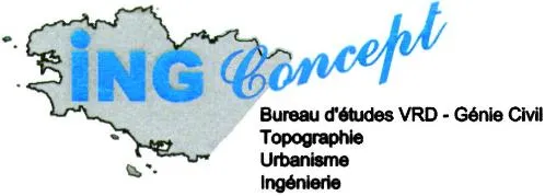 Ing Concept Bureau D'études Vrd – Génie Civil Topographie Urbanisme Ingénierie est une marque déposée par I.N.G. CONCEPT