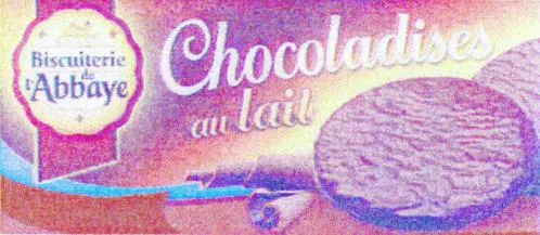 Biscuiterie De L'abbaye Chocoladise Au Lait est une marque déposée par BISCUITERIE DE L'ABBAYE SA