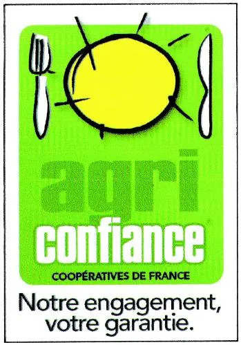 Agri Confiance Cooperatives De France Notre Engagement, Votre Garantie est une marque déposée par LA COOPERATION AGRICOLE (LCA)