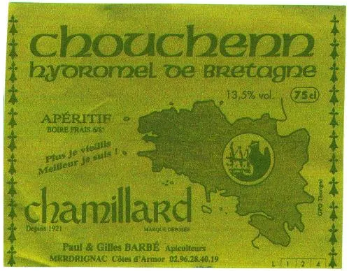 Plus Je Vieillis Meilleur Je Suis! Chamillard Depuis 1921 est une marque déposée par SAS BARBE