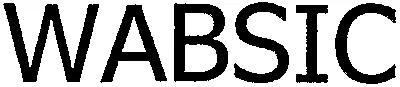 Wabsic est une marque déposée par SAFRAN LANDING SYSTEMS