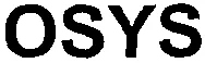 Osys est une marque déposée par SEDAPTA OSYS (OSYS)