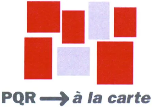 Pqr → A La Carte est une marque déposée par COM-QUOTIDIENS