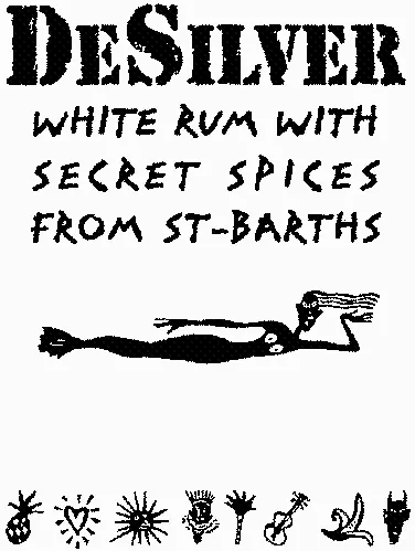 Desilver White Rum With Secret Spices From St-Barths est une marque déposée par DESILVER