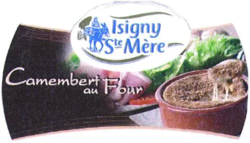 Isigny Ste Mere Camembert Au Four est une marque déposée par ISIGNY SAINTE-MERE