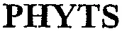 Phyts est une marque déposée par A.F. EXTENSION (PHYTS)