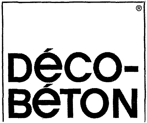 Déco-Béton est une marque déposée par MATIERE A CREATION (DECOBETON)