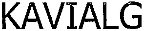 Kavialg est une marque déposée par SCAN IMPORT