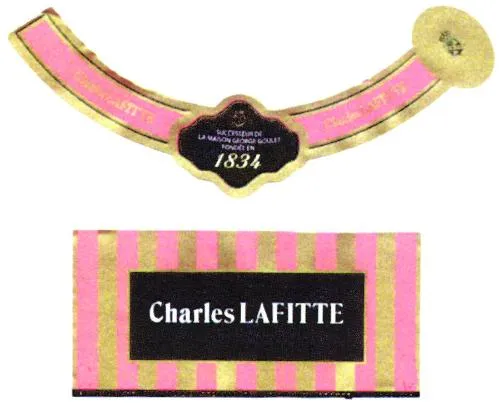 Charles Lafitte Successeur De George Goulet Maison Fondee En 1834 est une marque déposée par CHAMPAGNE CHARLES LAFITTE SUCC G.GOULET