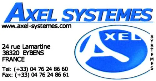 Axel Systemes Www.axel-Systemes.com est une marque déposée par SYDEV