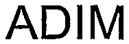 Adim est une marque déposée par ADIM