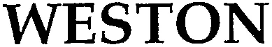 Weston est une marque déposée par J.M. WESTON
