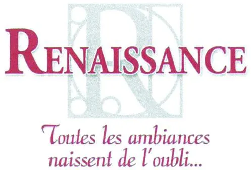 R Renaissance Toutes Les Ambiances Naissent De L'oubli… est une marque déposée par F2G
