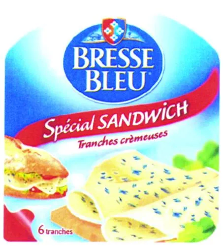 Bresse Bleu Special Sandwich Tranches Cremeuses est une marque déposée par BRESSOR ALLIANCE