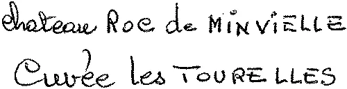 Chateau Roc De Minvielle Cuvée Les Tourelles est une marque déposée par SCEA VIGNOBLES GADRAS