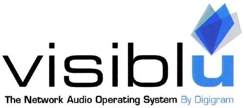 Visiblu The Network Audio Operating System By Digigram est une marque déposée par TRANSITION EVERGREEN