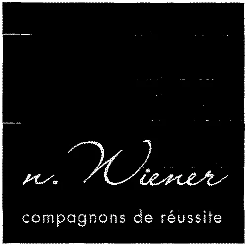 N. Wiener Compagnons De Reussite est une marque déposée par N. WIENER  COMPAGNONS DE REUSSITE (N.WIENER, COMPAGNONS DE REUSSITE)