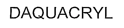 Daquacryl est une marque déposée par DL INTERNATIONAL