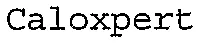 Caloxpert est une marque déposée par CALOSOFT (CALOSOFT)