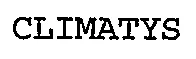 Climatys est une marque déposée par CLIMATYS