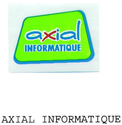 Axial Informatique est une marque déposée par AXIAL INFORMATIQUE
