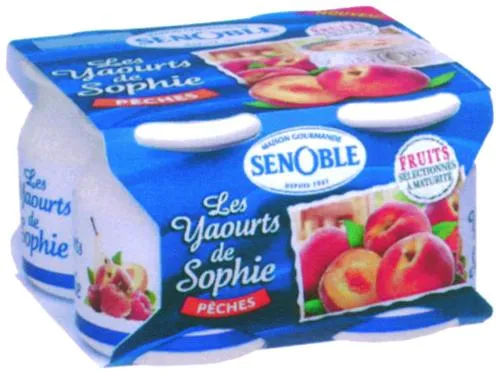 Maison Gourmande Senoble Depuis 1921 Les Yaourts De Sophie Peches est une marque déposée par EURIAL ULTRA FRAIS