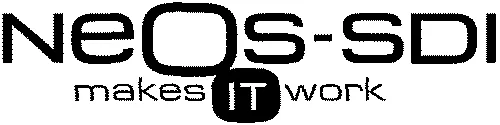 Neos-Sdi Makes It Work est une marque déposée par NEOS SOFTWARE DEVELOPMENT INTEGRATION (NEOS SDI)