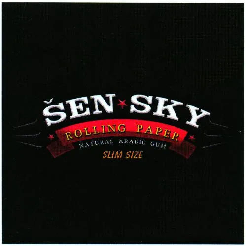 Sen Sky Rolling Paper Natural Arabic Gum Slim Size est une marque déposée par ROYAL DISTRIBUTION T.D.N.