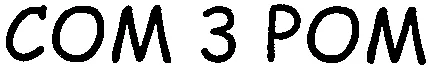 Com 3 Pom est une marque déposée par COM 3 POM