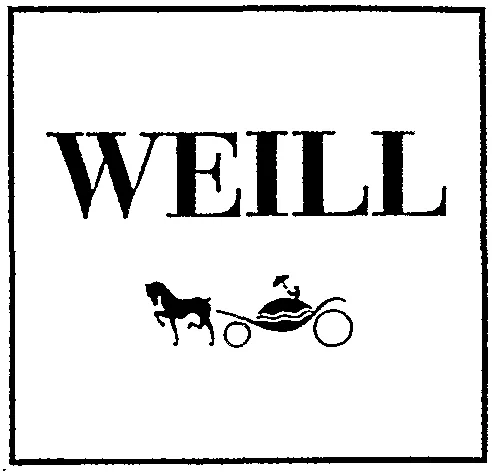 Weill est une marque déposée par WEILL