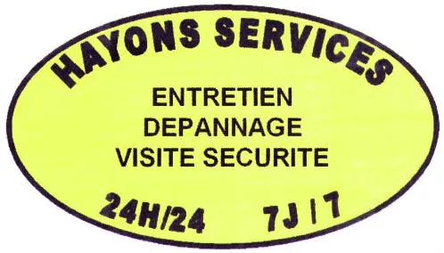 Hayons Services Entretien Depannage Visite Securite 24H/24 7J/7 est une marque déposée par V.R.C.M.