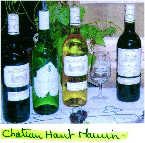 Chateau Haut Maurin est une marque déposée par EARL VIGNOBLES SANFOURCHE