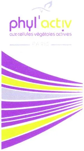 Phyl'activ Aux Cellules Vegetales Actives Paris est une marque déposée par COSMETIC LAB GERCAL-PARIS (PHYL'ACTIV  CLG)