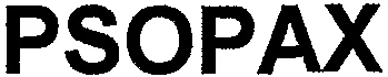 Psopax est une marque déposée par ACM