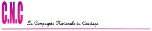C.n.c La Compagnie Nationale Du Courtage est une marque déposée par LA COMPAGNIE NATIONALE DU COURTAGE (C.N.C)