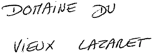 Domaine Du Vieux Lazaret est une marque déposée par VIGNOBLES QUIOT JEROME